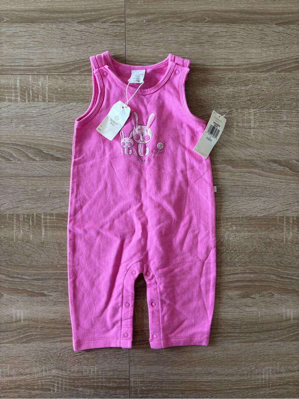 vintage oshkosh baby romper NWT size 6/9 months